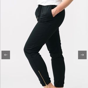 ZYIA zipper joggers